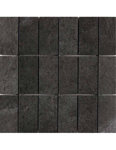 Mosaico MyStone Ardesia Antracite 3D de MARAZZI. Referencia M0AM