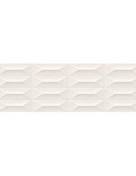 Azulejo COLORPLAY White Struttura Cabochon 3D de MARAZZI - M4KT