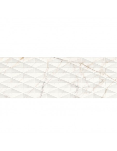 Azulejo ALLMARBLE WALL Golden white struttura 3D satin de MARAZZI - M6TK