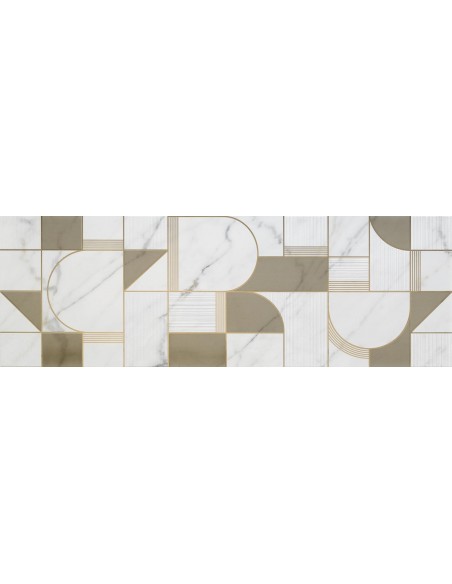 Azulejo ALLMARBLE WALL Golden White decoro club de MARAZZI - M8T5