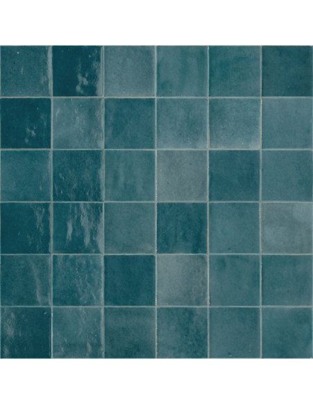 Azulejo ZELLIGE Petrolio de Marazzi (Ref. M5P6) | Azulisimo