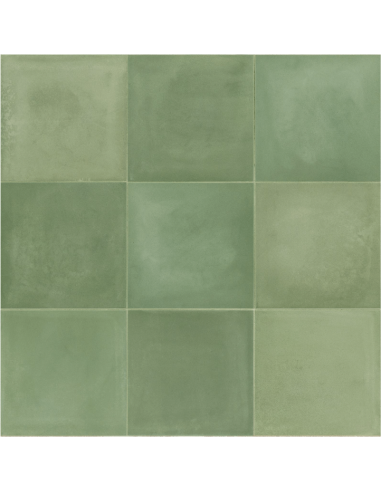 Suelo porcelánico D_SEGNI BLEND Verde 20x20cm de MARAZZI - M5ZS