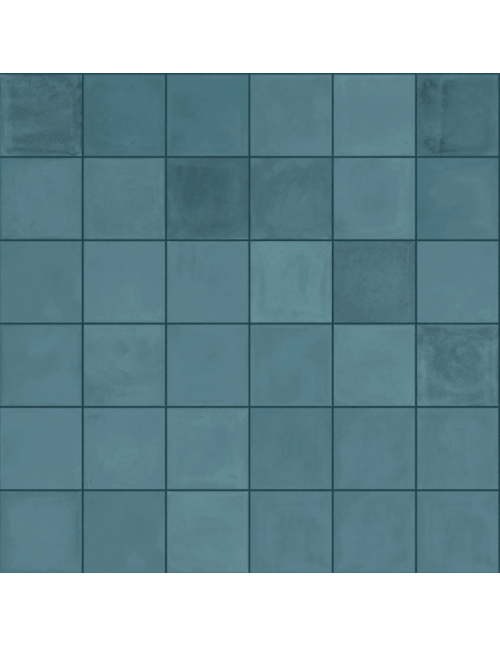 Porcelánico D_SEGNI BLEND Azzurro 10x10cm de MARAZZI - M612
