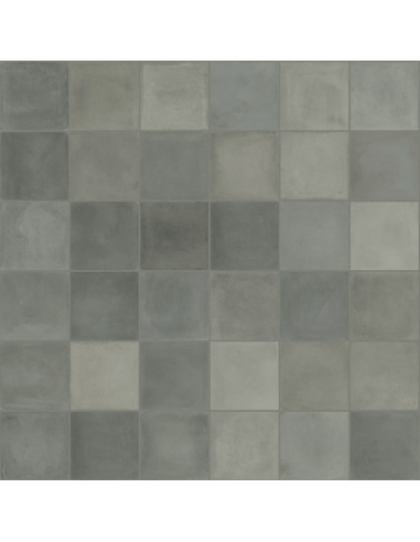 Porcelánico D_SEGNI BLEND Carbone 10x10cm de MARAZZI - M61F