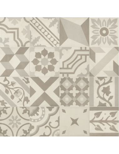 Porcelánico D_SEGNI BLEND Decoro Mix Osso 20x20cm de MARAZZI - M60D