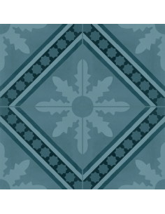 Porcelánico D_SEGNI BLEND Tappeto 1* Azzurro 20x20cm de MARAZZI - M60F 2