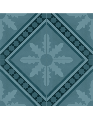 Porcelánico D_SEGNI BLEND Tappeto 1* Azzurro 20x20cm de MARAZZI - M60F