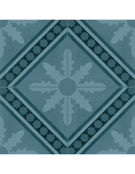 Porcelánico D_SEGNI BLEND Tappeto 1* Azzurro 20x20cm de MARAZZI - M60F