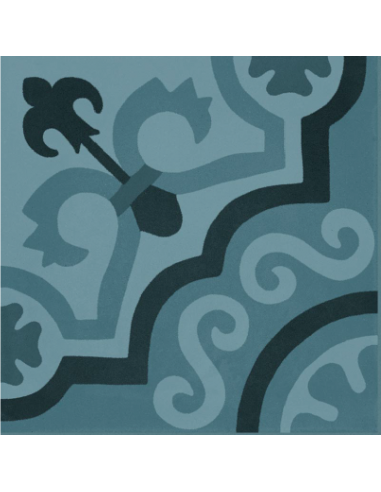 Porcelánico D_SEGNI BLEND Tappeto 2 Azzurro 20x20cm de MARAZZI - M60G