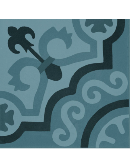 Porcelánico D_SEGNI BLEND Tappeto 2 Azzurro 20x20cm de MARAZZI - M60G