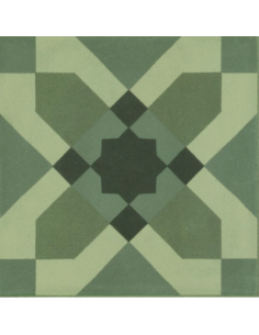 Porcelánico D_SEGNI BLEND Tappeto 4 Verde 20x20cm de MARAZZI - M60L