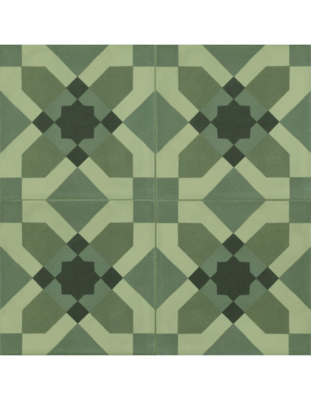 Porcelánico D_SEGNI BLEND Tappeto 4 Verde 20x20cm de MARAZZI - M60L