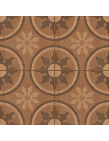 Porcelánico D_SEGNI BLEND Tappeto 5 Terra 20x20cm de MARAZZI - M60P