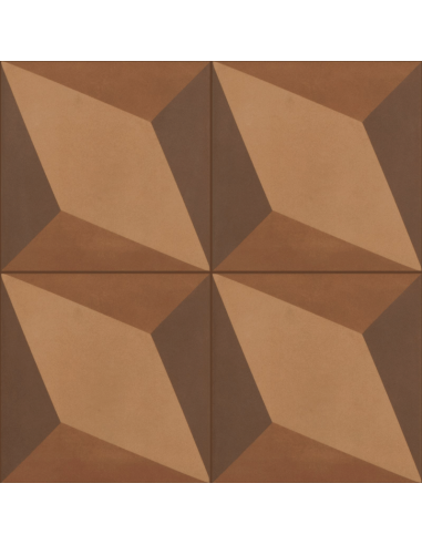 Porcelánico D_SEGNI BLEND Tappeto 6* Terra 20x20cm de MARAZZI - M610