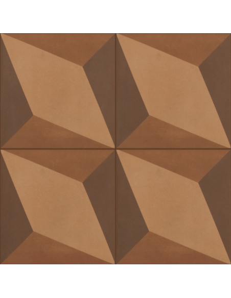 Porcelánico D_SEGNI BLEND Tappeto 6* Terra 20x20cm de MARAZZI - M610