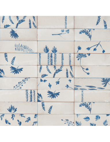 Porcelánico RICE Decoro Leaf Natural de Marazzi (Ref. M96U) | Azulisimo