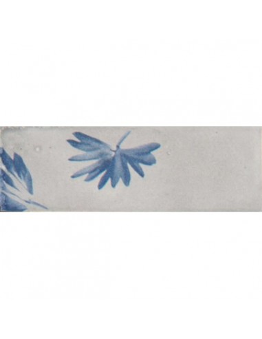 Porcelánico RICE Decoro Leaf Grigio de Marazzi (Ref. M96V) | Azulisimo