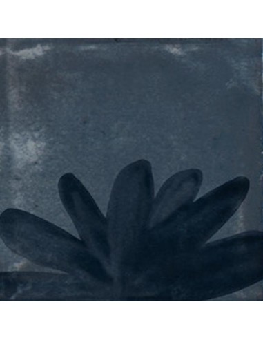 Porcelánico RICE Decoro Blossom Blu de Marazzi (Ref. M9J9) | Azulisimo