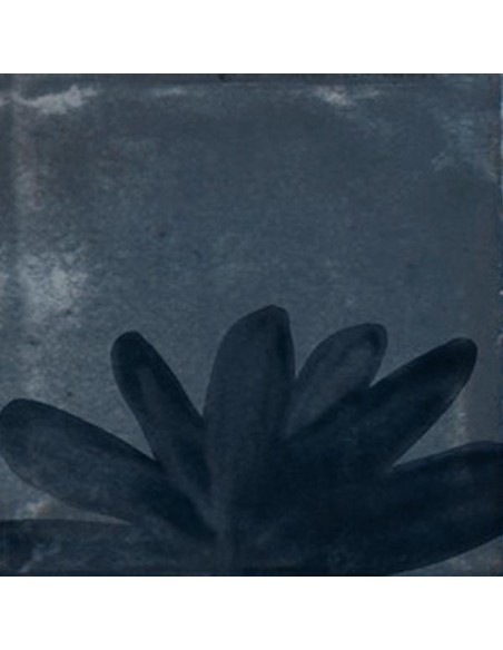 Porcelánico RICE Decoro Blossom Blu de Marazzi (Ref. M9J9) | Azulisimo