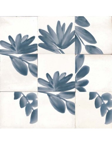 Porcelánico RICE Decoro Blossom Bianco de Marazzi (Ref. M9JA) | Azulisimo