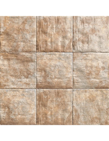 Azulejo MANDALA Brown de Mainzu | Ref. PT02794