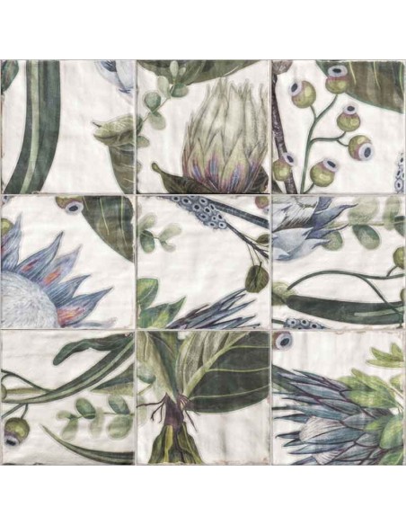 Azulejo LIVORNO Decor Protea de Mainzu | Ref. PT03221