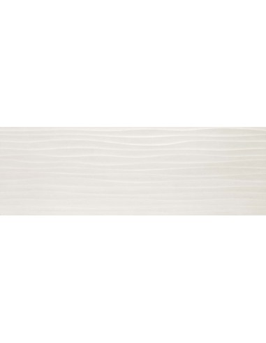 Azulejo MATERIKA Off White Struttura Wave 3D de Marazzi (Ref. MMFV) | Azulisimo