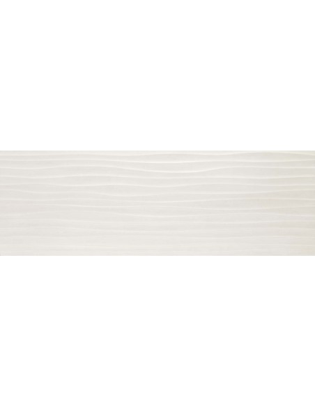Azulejo MATERIKA Off White Struttura Wave 3D de Marazzi (Ref. MMFV) | Azulisimo