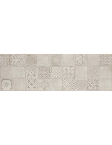 Azulejo MATERIKA Beige/Fango Decoro Cementine de Marazzi (Ref. MMJX) | Azulisimo