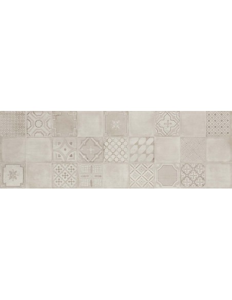 Azulejo MATERIKA Beige/Fango Decoro Cementine de Marazzi (Ref. MMJX) | Azulisimo