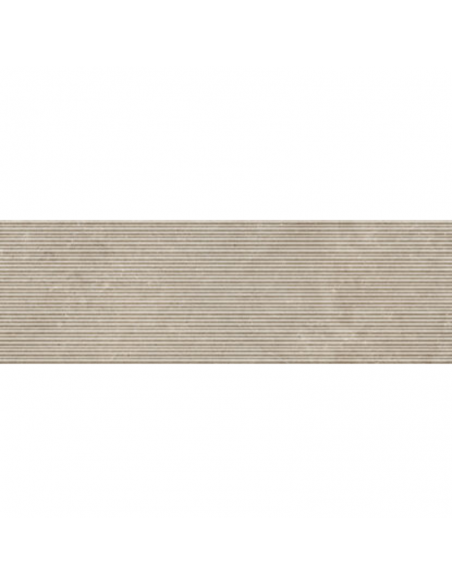 Azulejo LIMESTONE WALL taupe 3D mikado de Marazzi. Ref MFCK