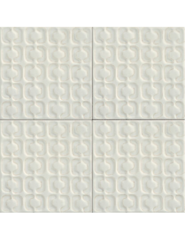 Porcelánico MEMORIA Bianco Struttura Stamp 3D de Marazzi (Ref. MAY9) | Azulisimo