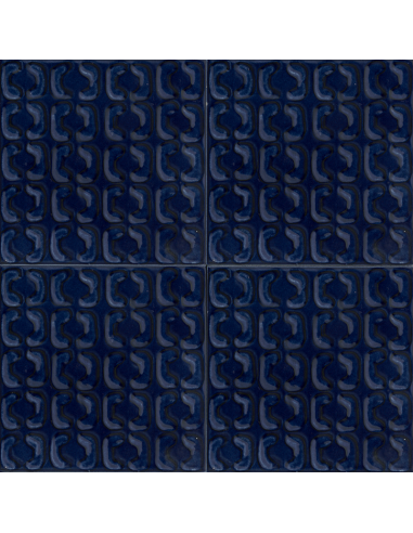 Porcelánico MEMORIA Blu Struttura Stamp 3D de Marazzi (Ref. MAYA) | Azulisimo