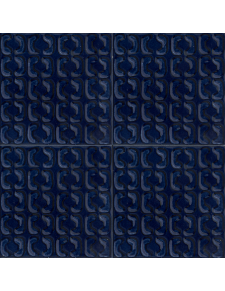 Porcelánico MEMORIA Blu Struttura Stamp 3D de Marazzi (Ref. MAYA) | Azulisimo