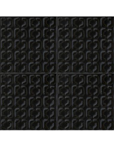 Porcelánico MEMORIA Nero Struttura Stamp 3D de Marazzi (Ref. MAYC) | Azulisimo