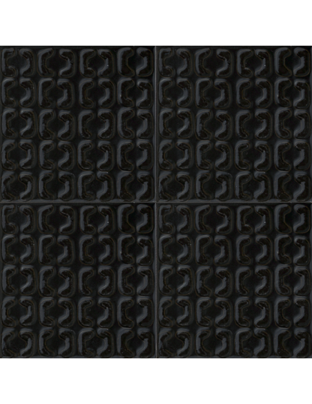 Porcelánico MEMORIA Nero Struttura Stamp 3D de Marazzi (Ref. MAYC) | Azulisimo