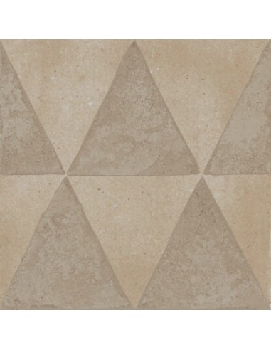 Porcelánico ARTCRAFT Sabbia decoro triangoli de Marazzi. Ref MH0U
