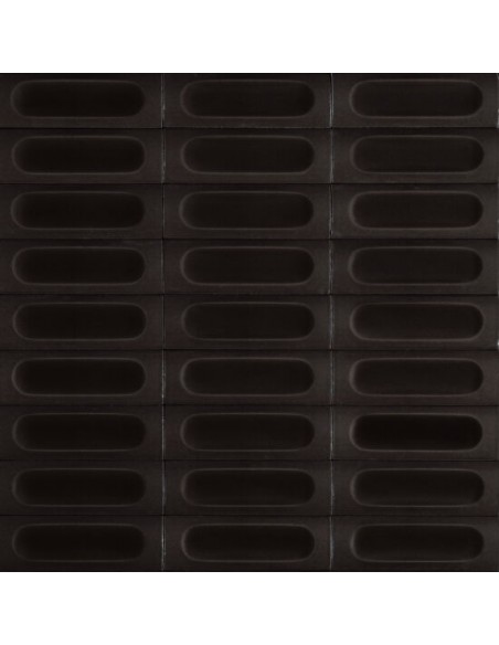 Azulejo CONFETTO Nero Savoiardo 3D de Marazzi - MEUX