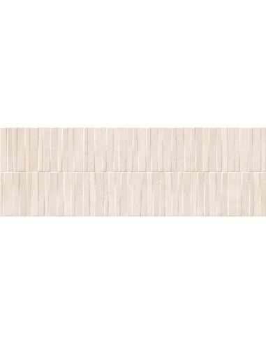 Azulejo Slow Wall,modelo Dash Pomice 3D cromo de la marca Marazzi. Ref MPCC