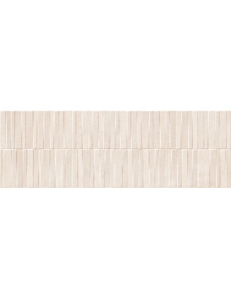Azulejo Slow Wall,modelo Dash Pomice 3D cromo de la marca Marazzi. Ref MPCC