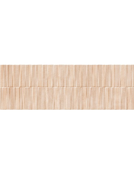 Azulejo Slow Wall,modelo Dash Calce 3D cromo de la marca Marazzi. Ref MPCA