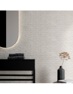 Azulejo Plaza 3D Range White de la marca Marazzi- Ref.M95H 2