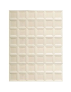 Azulejo Bliss 3D Square Cream de la marca Marazzi. Ref.MP5X