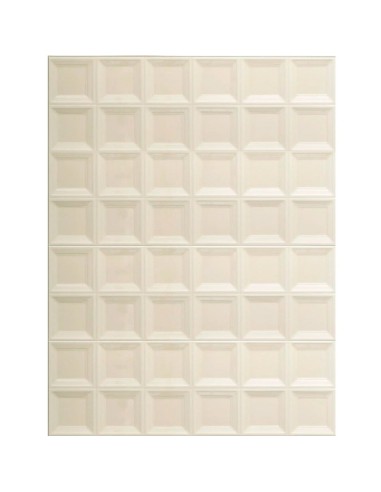 Azulejo Bliss 3D Square Cream de la marca Marazzi. Ref.MP5X
