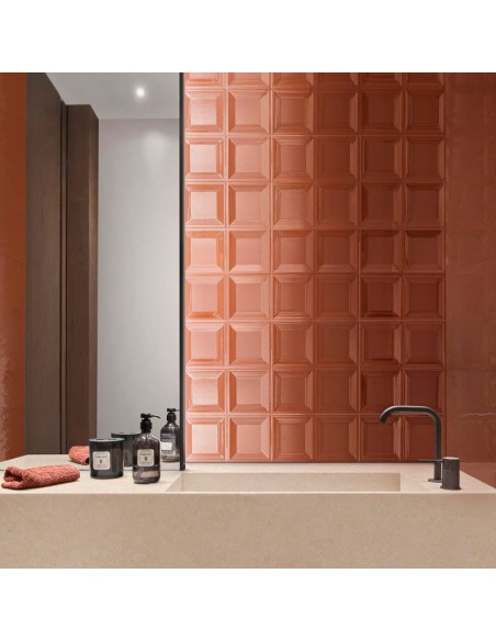 Azulejo Bliss 3D Square Brick de la marca Marazzi. Ref.MP5W