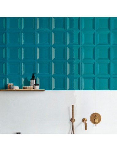Azulejo Bliss 3D Square Ocean de la marca Marazzi. Ref.MP5U