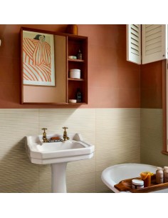 Azulejo Bliss 3D Fingers Ice de la marca Marazzi. Ref.MP5Q 2