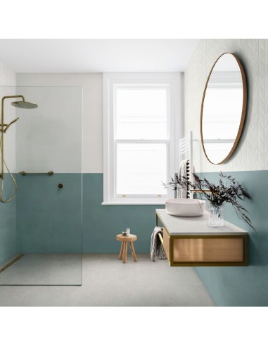 Azulejo Flora Azzurro 30x90 de la marca Marazzi. Ref.MP7Z