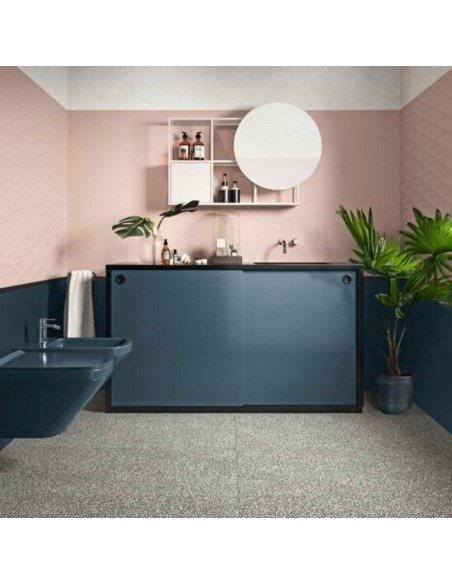 Azulejo Flora Rosa 30x90cm de la marca Marazzi. Ref.MP80