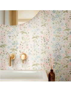 Azulejo Flora Decoro Lawn Touch 30x90 de la marca Marazzi. Ref.MP86 2